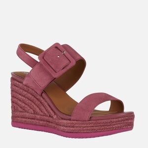 NEW! GEOX Cyclamen Ponza Wedge Sandal - Size 41